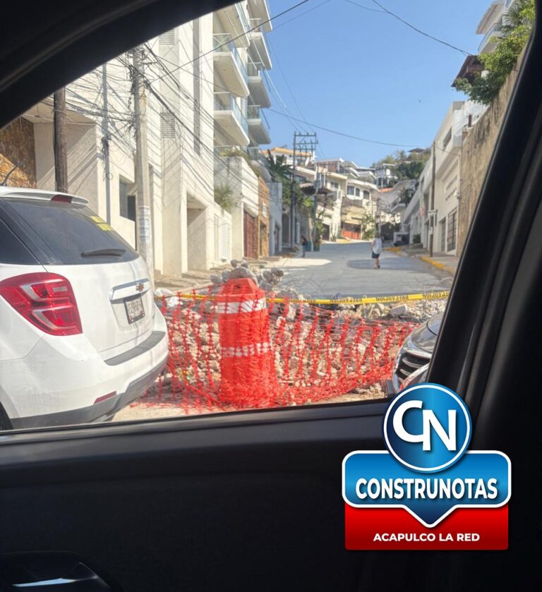 Calle El Morro: cerrada por actos política o la inauguran o la abandonan