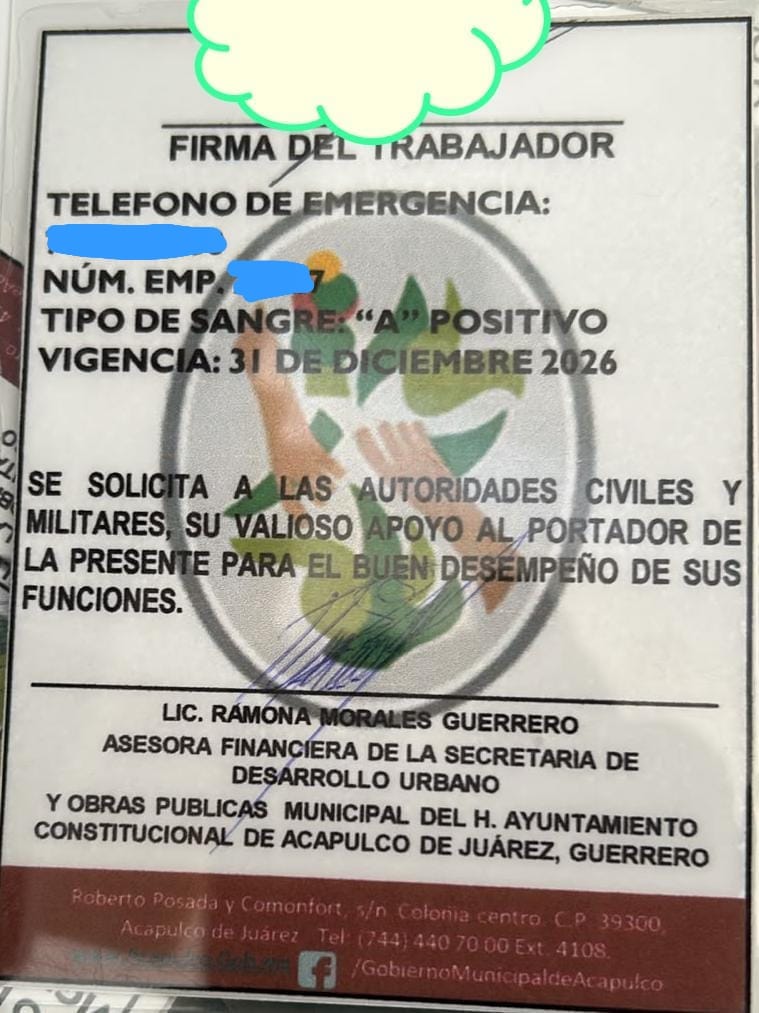 ¿Existe o no Existe? Cuestionan cargo de «Asesora Financiera» en la SDUOP que firma credenciales y oficios de inspección.